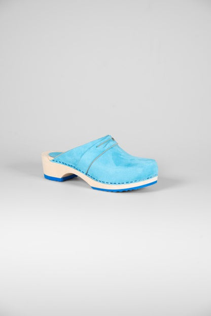 Florensa Clogs Wood Penny - Light Blue
