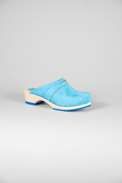 Florensa Clogs Wood Penny - Light Blue