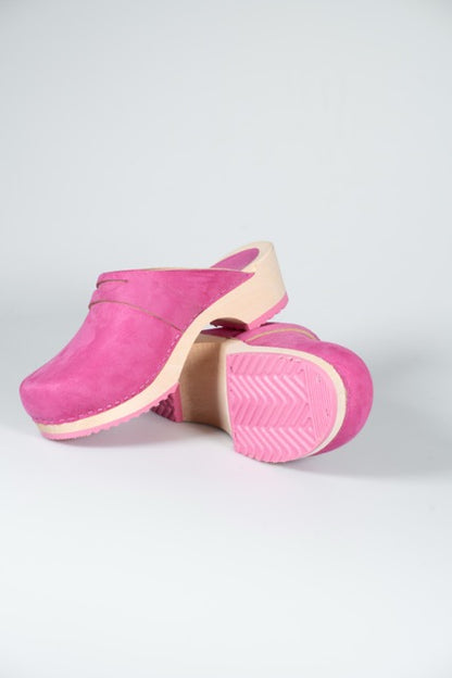 Florensa Clogs Wood Penny - Fuchsia
