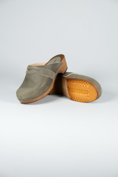 Florensa Clogs Wood Penny - Olive