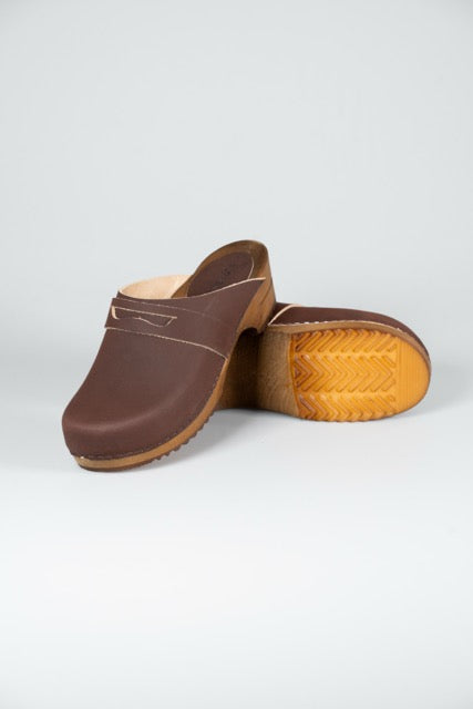 Florensa Clogs Wood Penny - Antique Brown