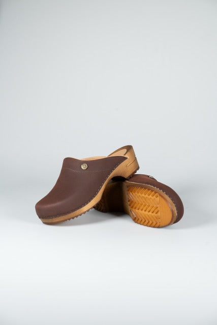 Florensa Clogs Wood Chrissy - Antique Brown