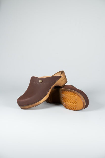 Florensa Clogs Wood Chrissy - Antique Brown