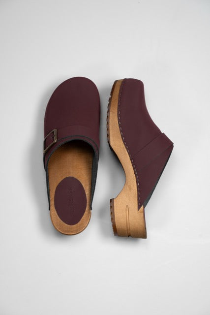 Florensa Clogs Wood Urban - Burgundy