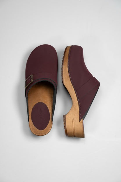 Florensa Clogs Wood Urban - Burgundy