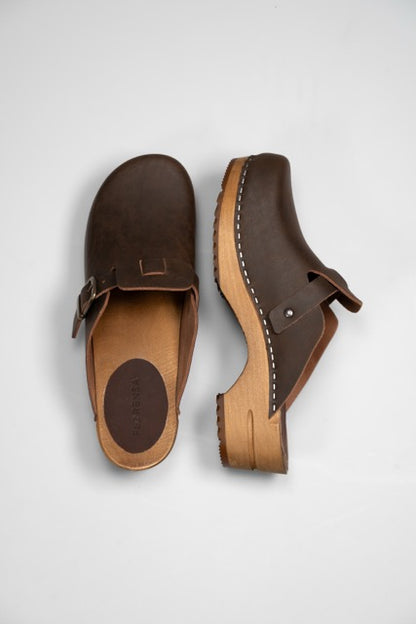 Florensa Clogs Wood Kristel - Antique Brown