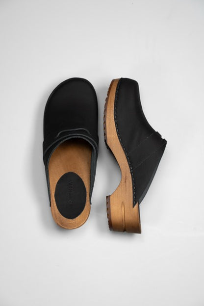 Florensa Clogs Wood Penny - Black