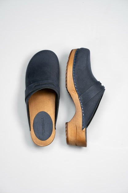 Florensa Clogs Wood Penny - Navy