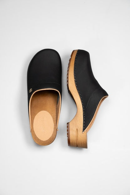 Florensa Clogs Wood Chrissy - Black