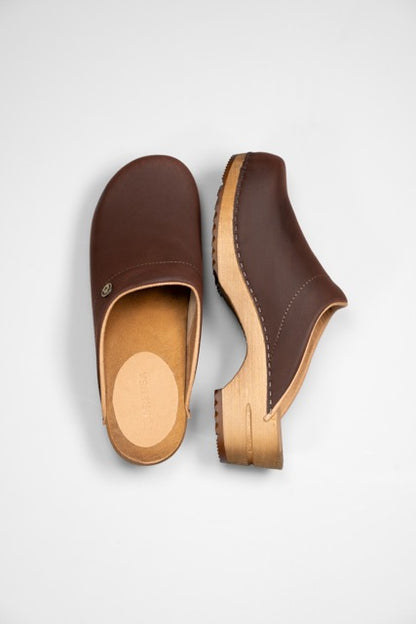 Florensa Clogs Wood Chrissy - Antique Brown