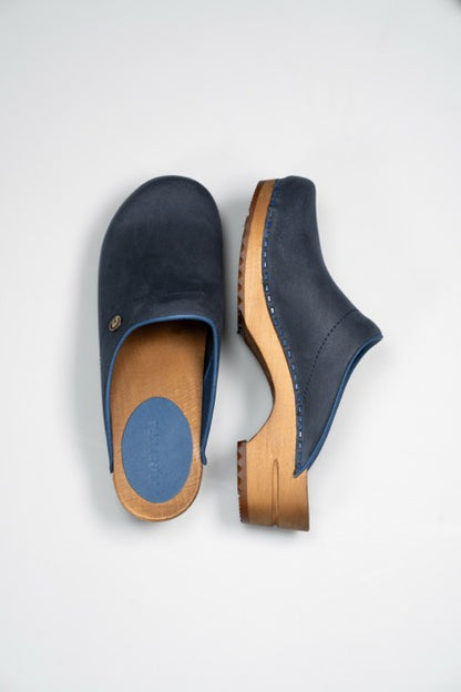 Florensa Clogs Wood Chrissy - Navy