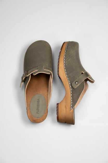 Florensa Clogs Wood Kristel - Olive