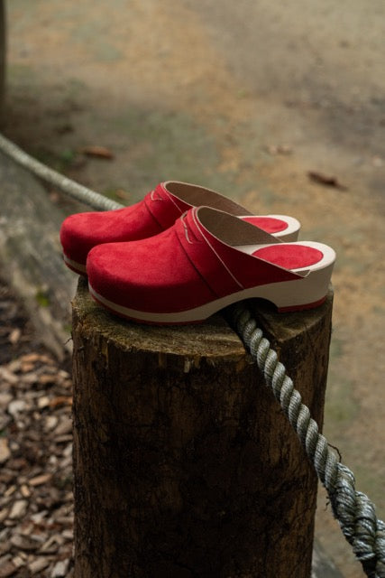 Florensa Clogs Wood Penny - Red