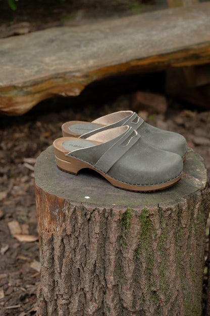 Florensa Clogs Wood Penny - Olive