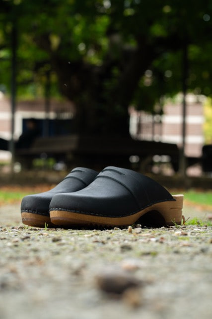 Florensa Clogs Wood Penny - Black