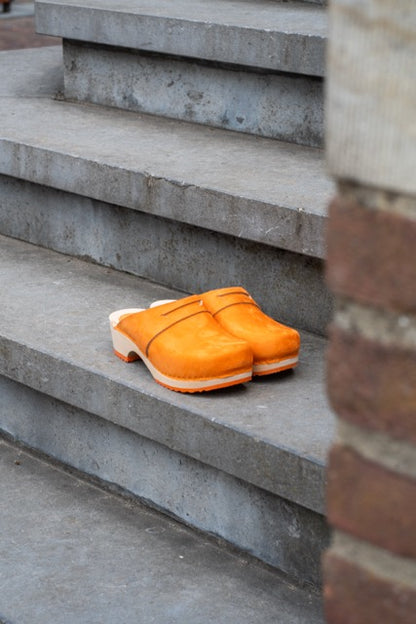 Florensa Clogs Wood Penny - Orange