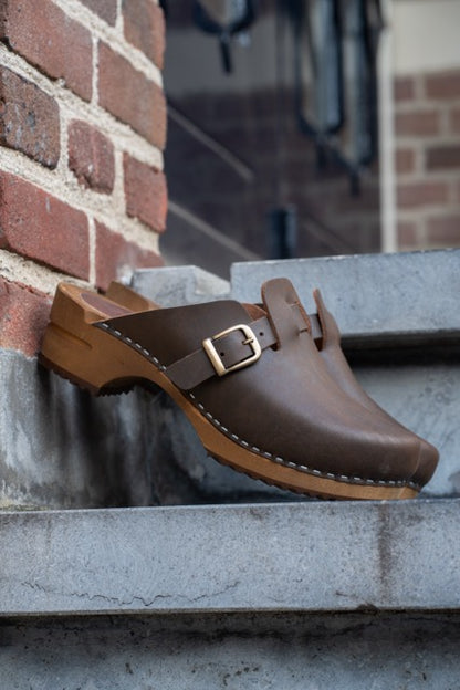 Florensa Clogs Wood Kristel - Antique Brown