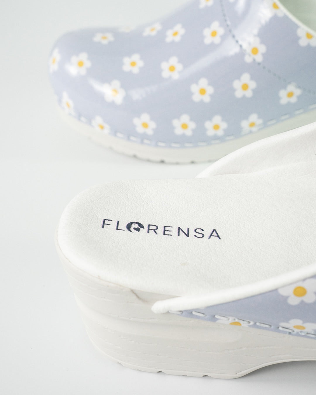 Florensa Clogs Flex - Daisy Light Blue