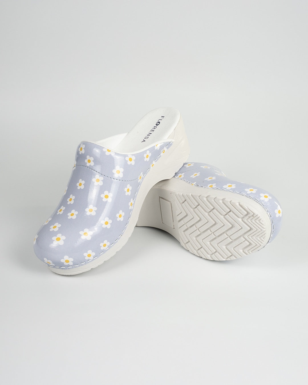 Florensa Clogs Flex - Daisy Light Blue