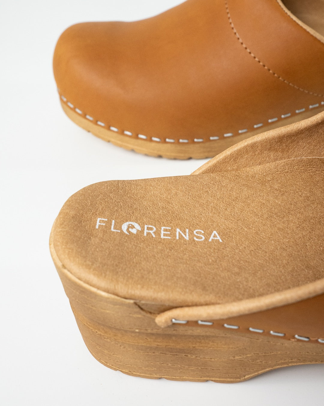Florensa Clogs Flex - Natural Cognac