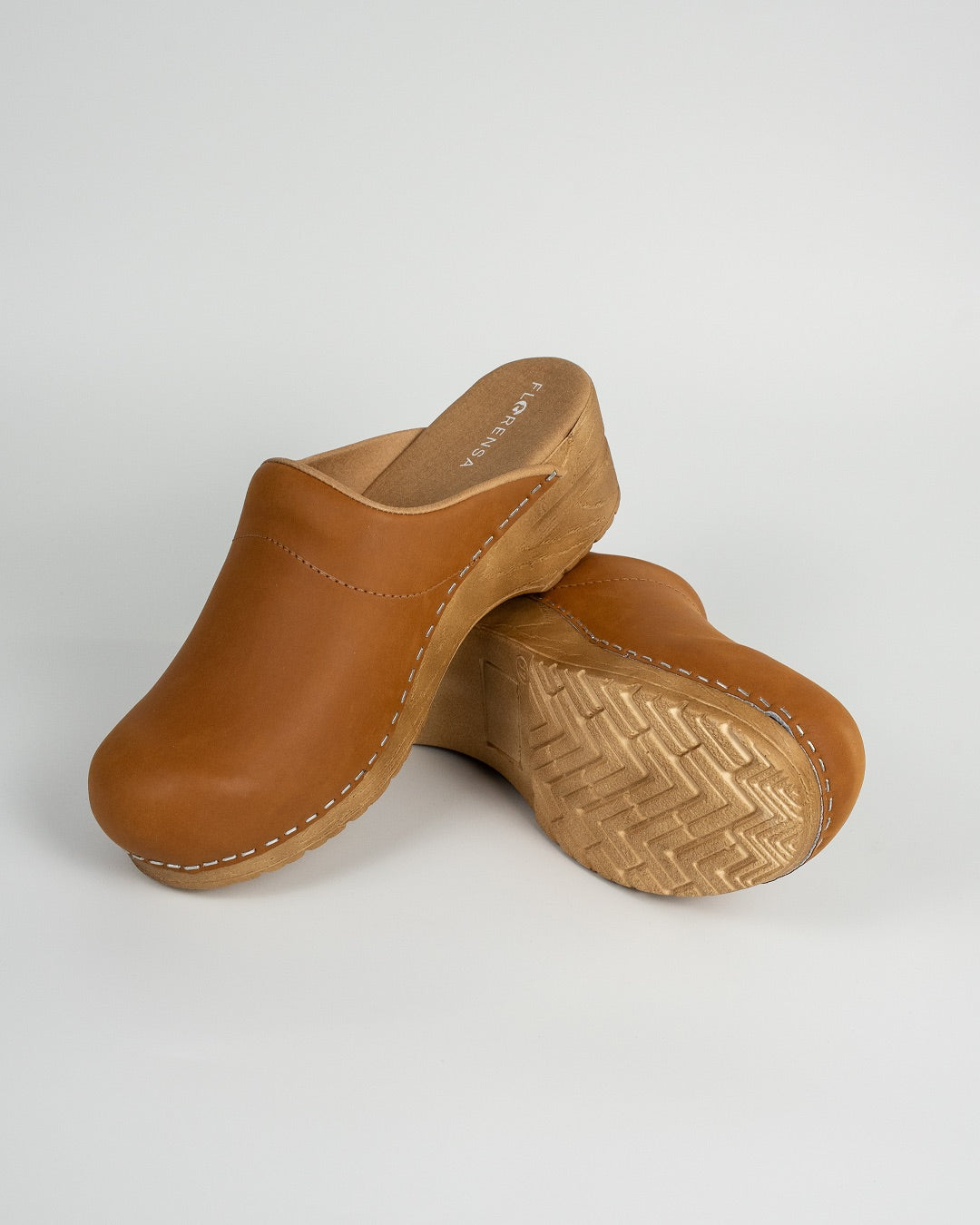 Florensa Clogs Flex - Natural Cognac