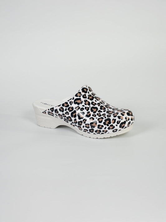 Florensa Clogs Flex - Leopard White