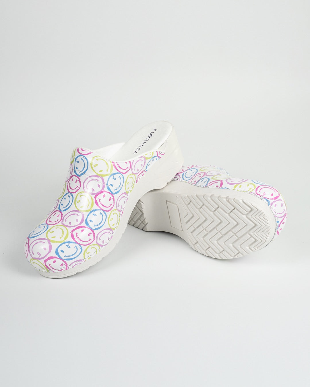 Florensa Clogs Flex - Smiley White