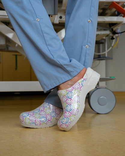 Florensa Clogs Flex - Smiley White