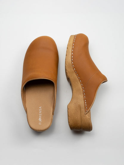 Florensa Clogs Flex - Natural Cognac