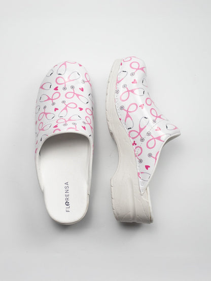 Florensa Clogs Flex - Stethoscope White