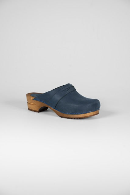 Florensa Clogs Wood Penny - Navy