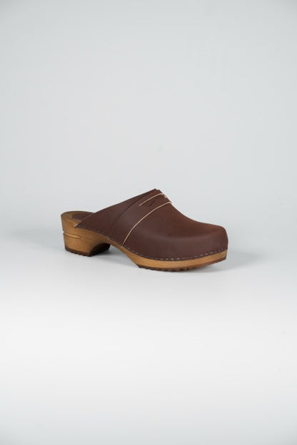 Florensa Clogs Wood Penny - Antique Brown