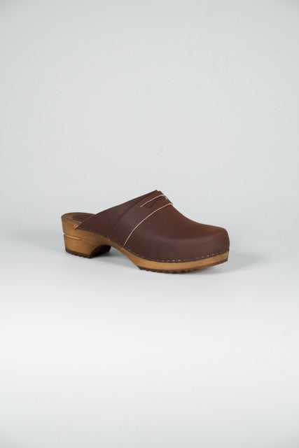Florensa Clogs Wood Penny - Antique Brown